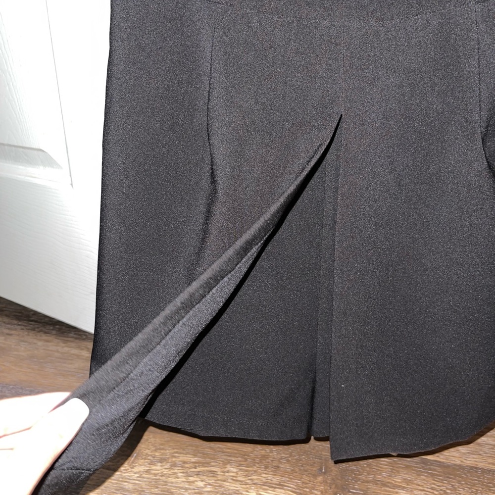 Monteau Strapless Black Romper No Pockets - Picture 2 of 5